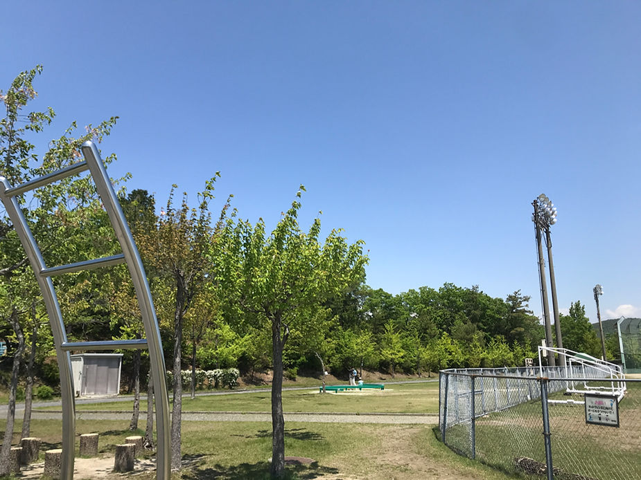 旭ヶ丘運動公園の風景